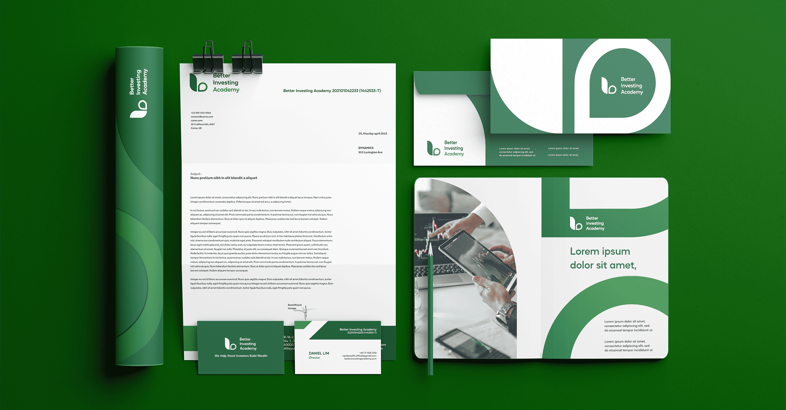 Investment Coaching Branding Identity Design