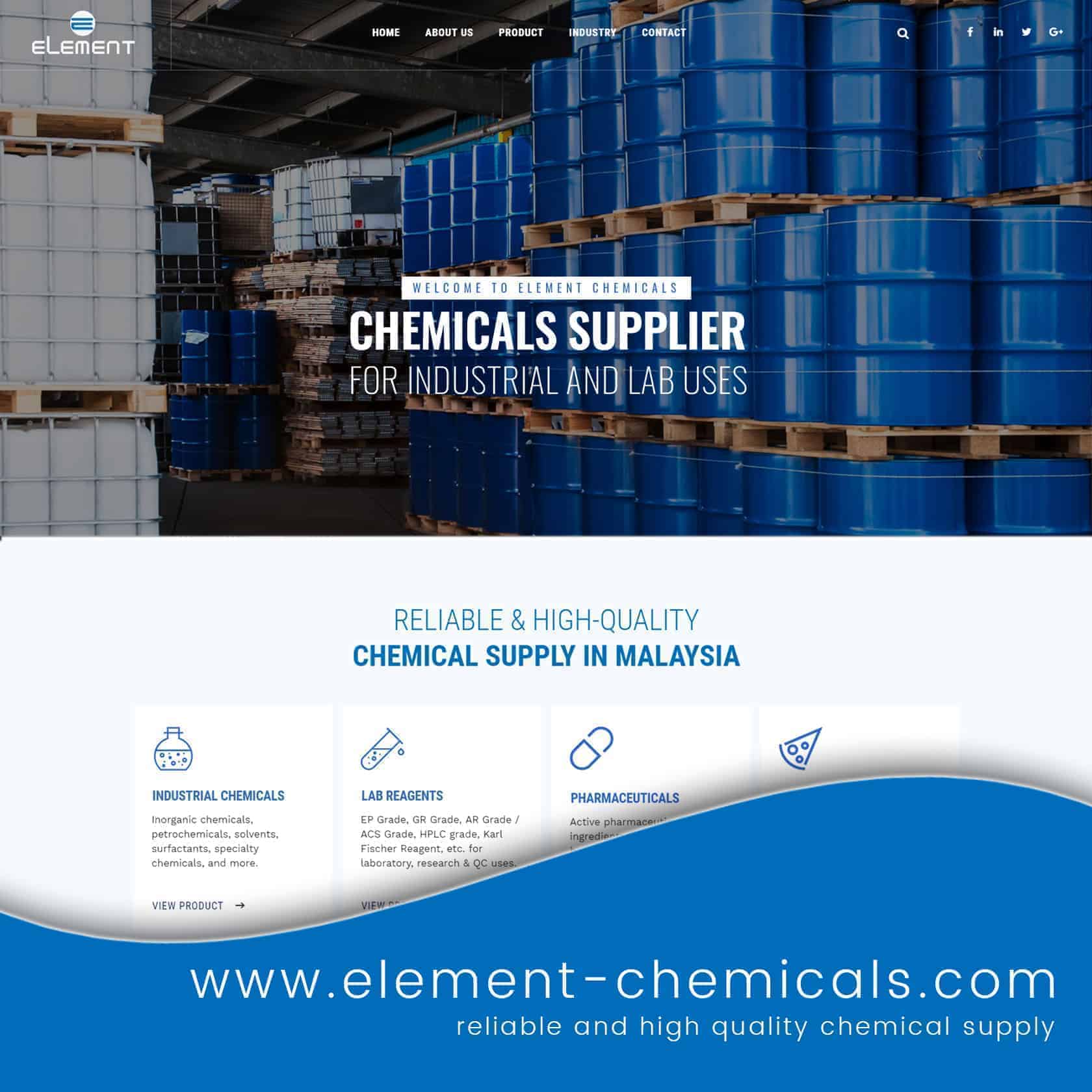 element-chemical website