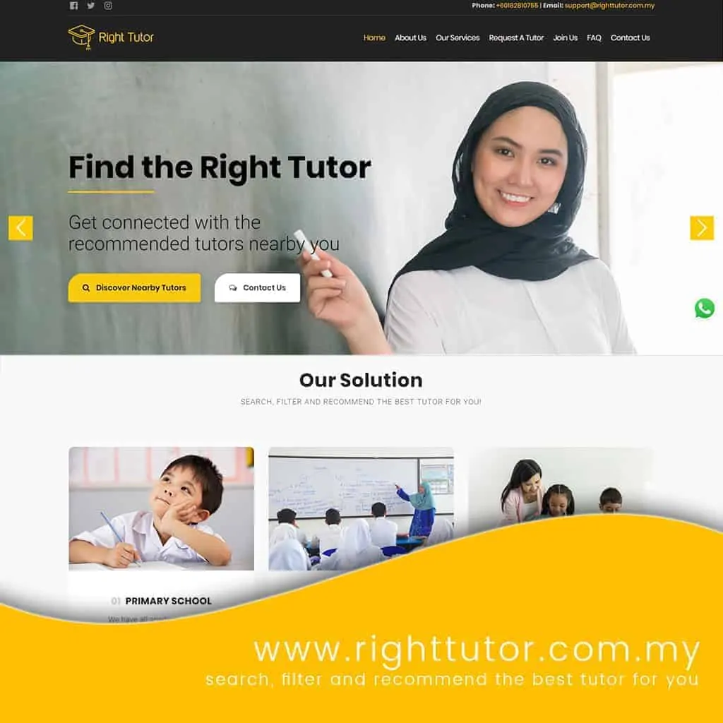 right tutor website