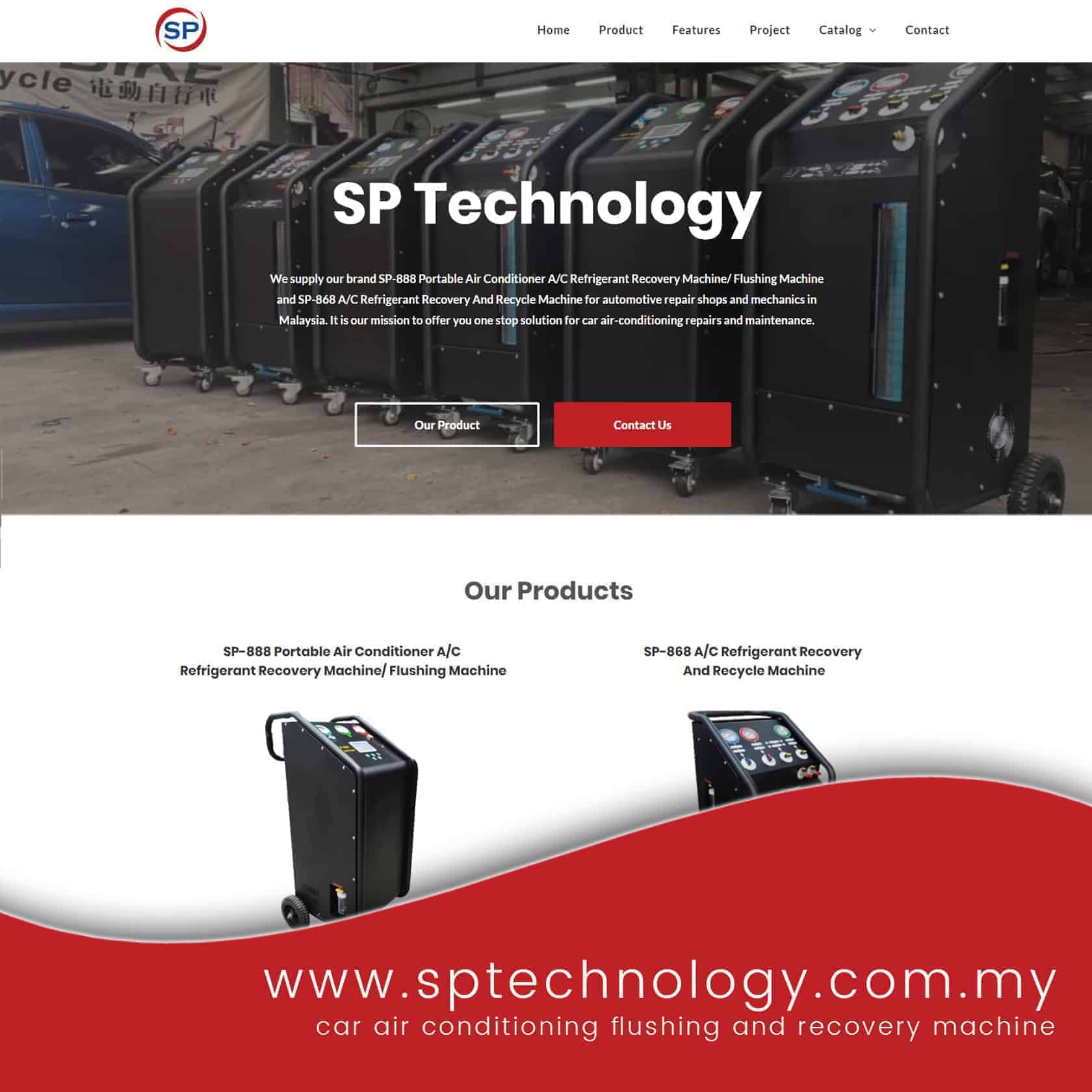 sptechnology website