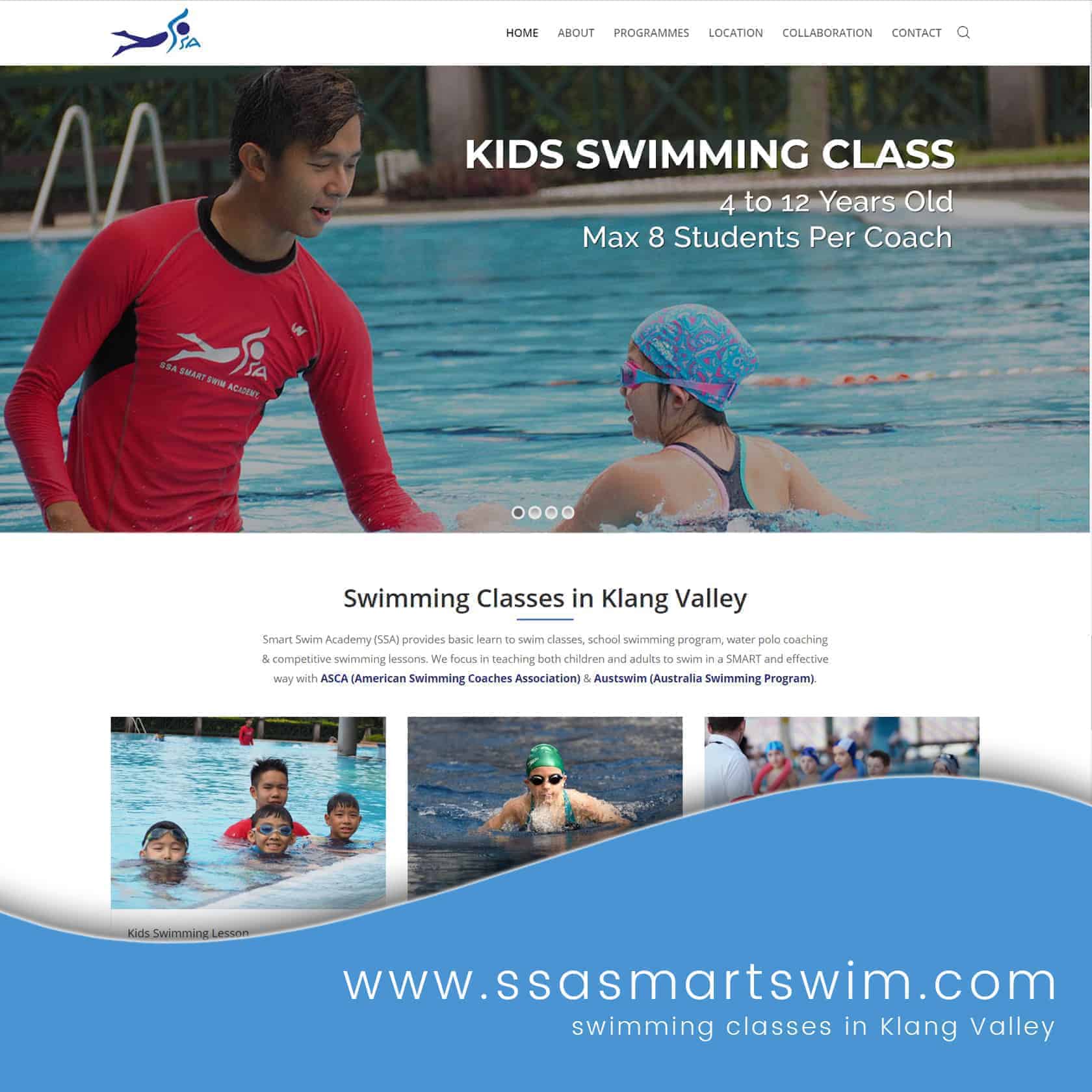 ssa smart swim website