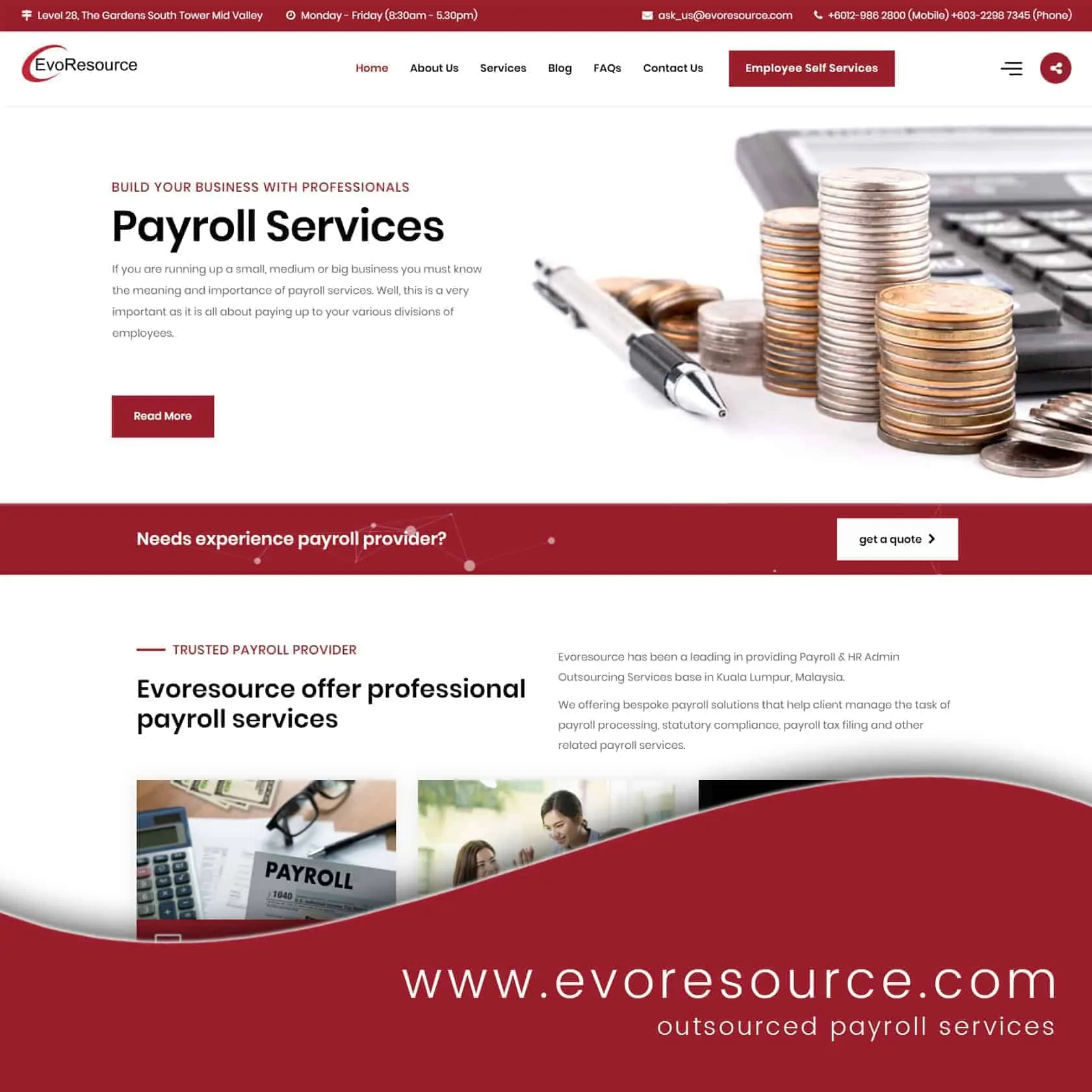 evoresource website