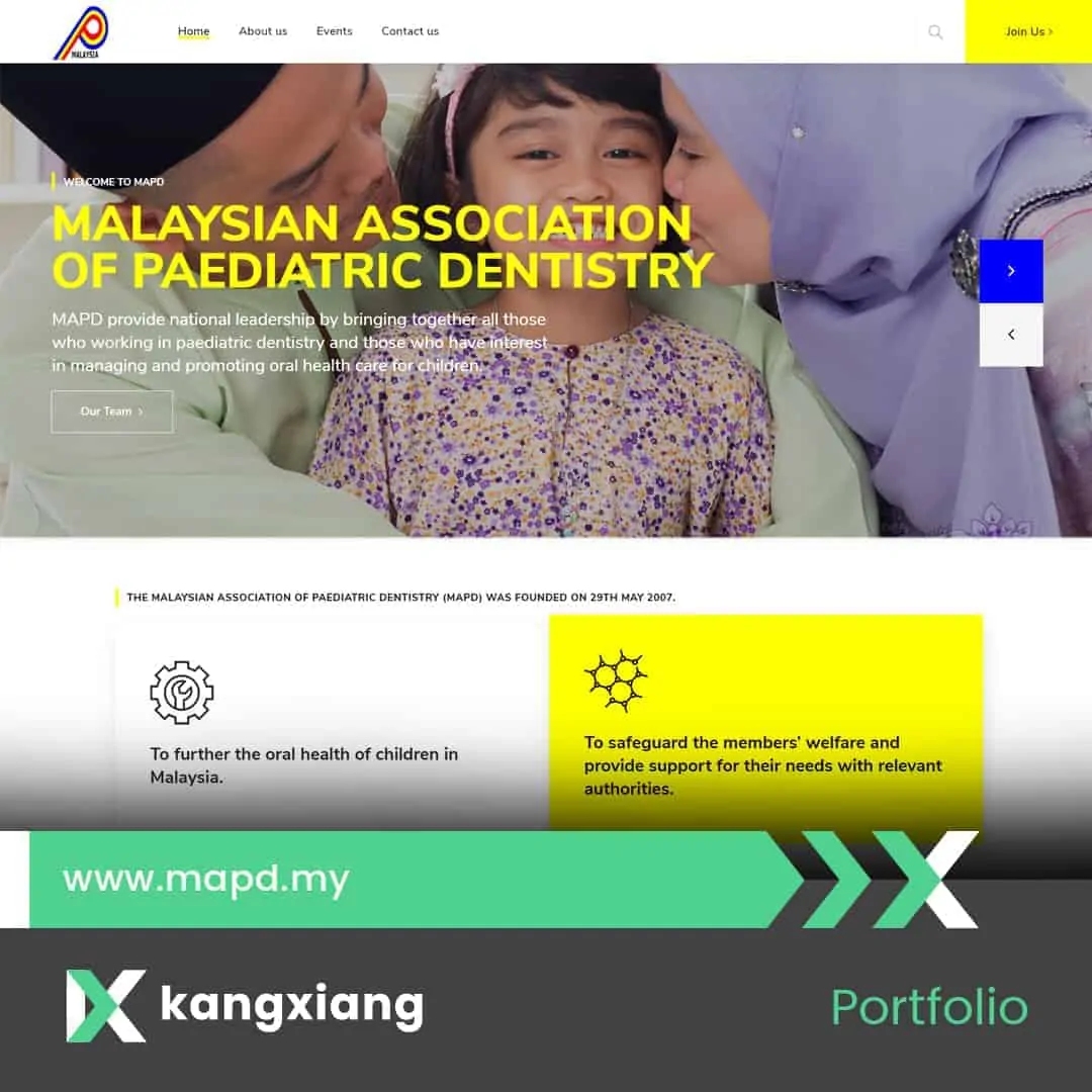 mapd website portfolio