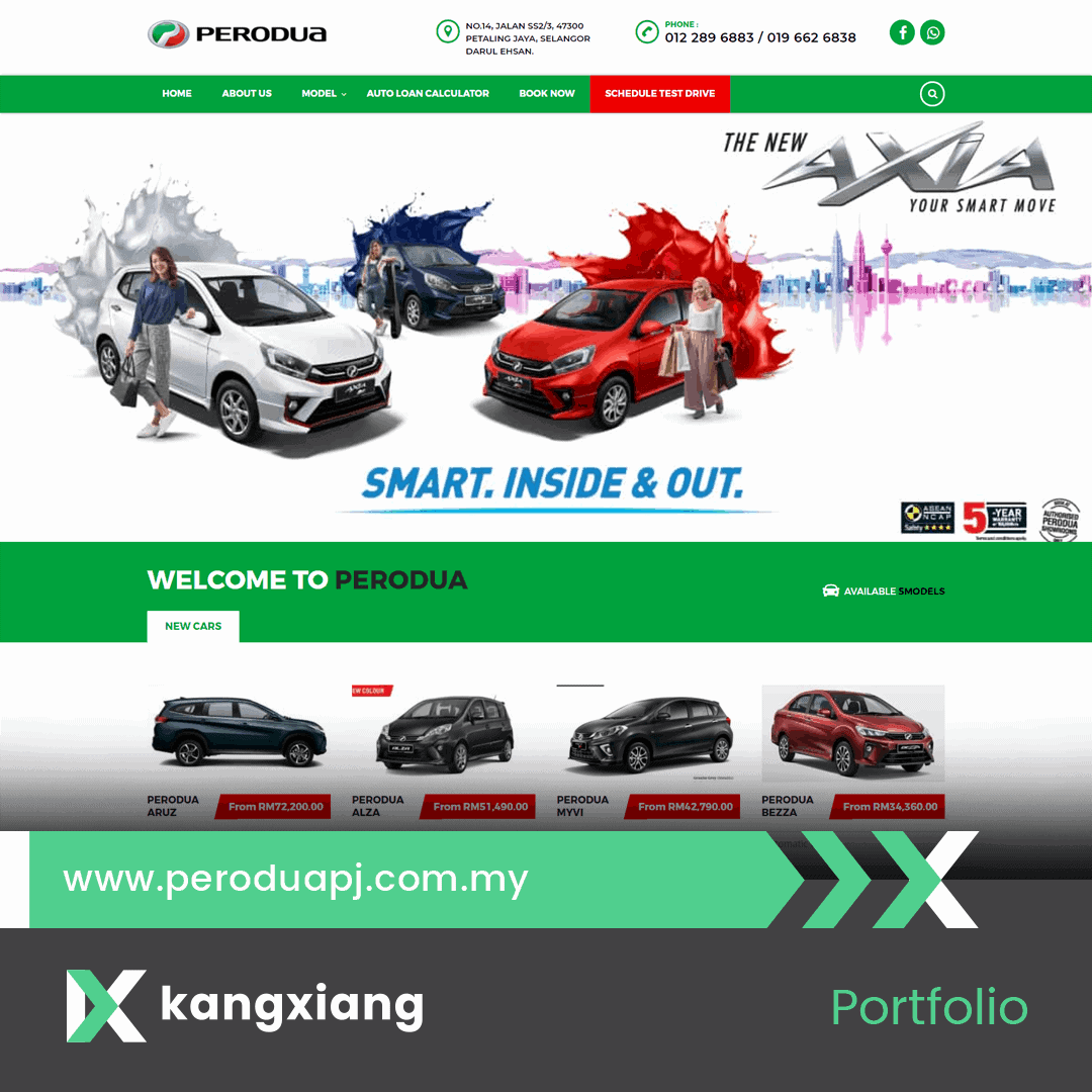 perodua pj website 2020