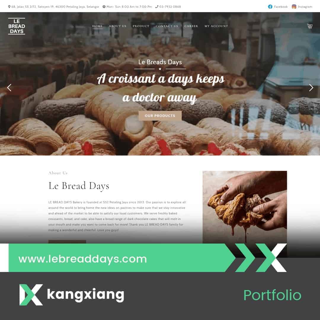 le bread days website