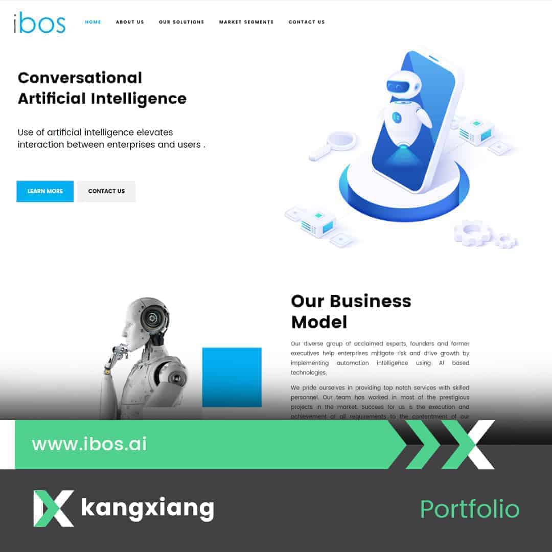 ibos website project