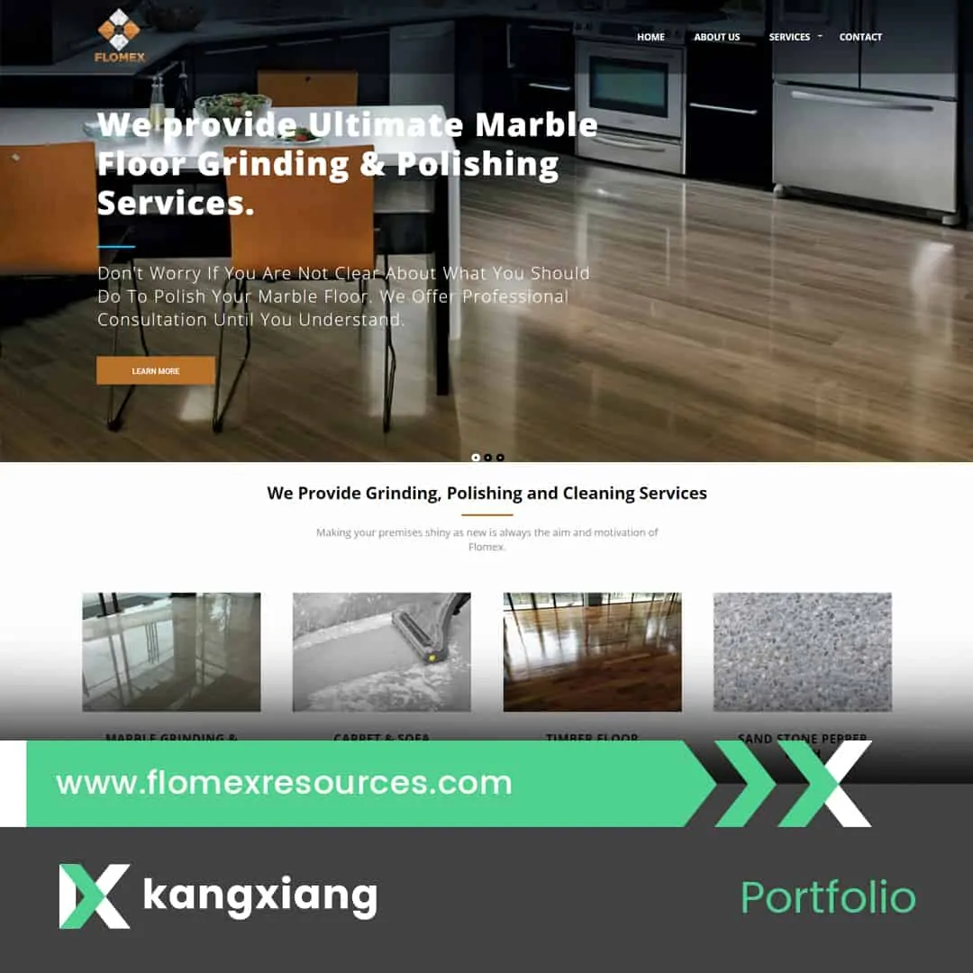 flomex website portfolio 2020