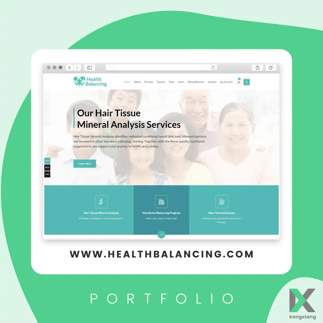 health balancing website project