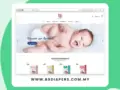 bbdiapers ecommerce website