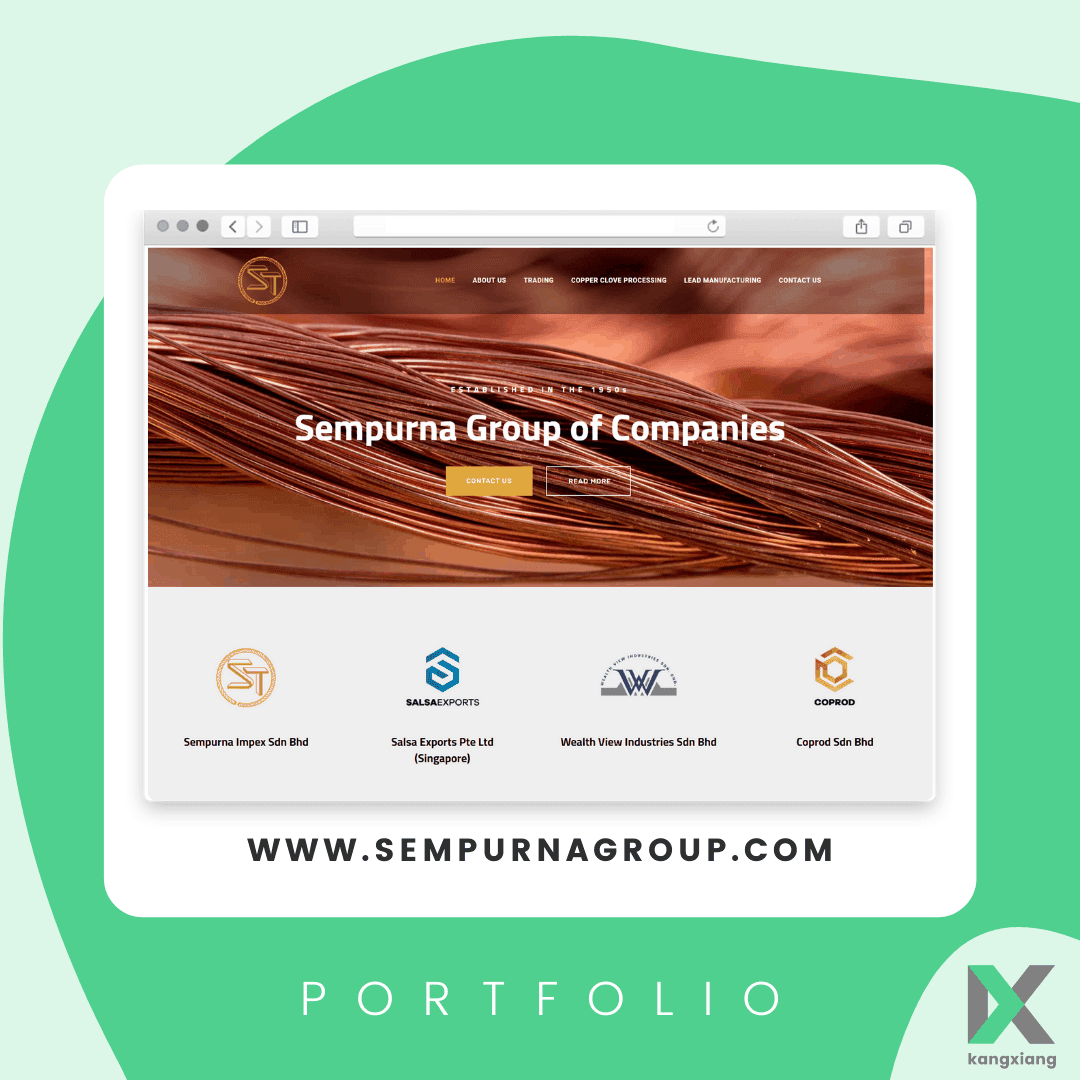 Sempurna Group Website