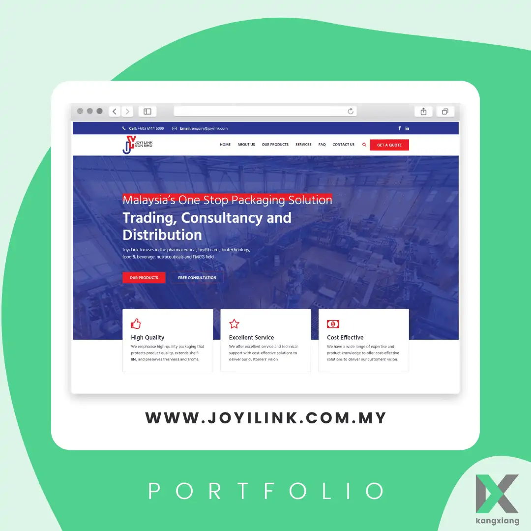 joyi link pharmaceutical packaging website
