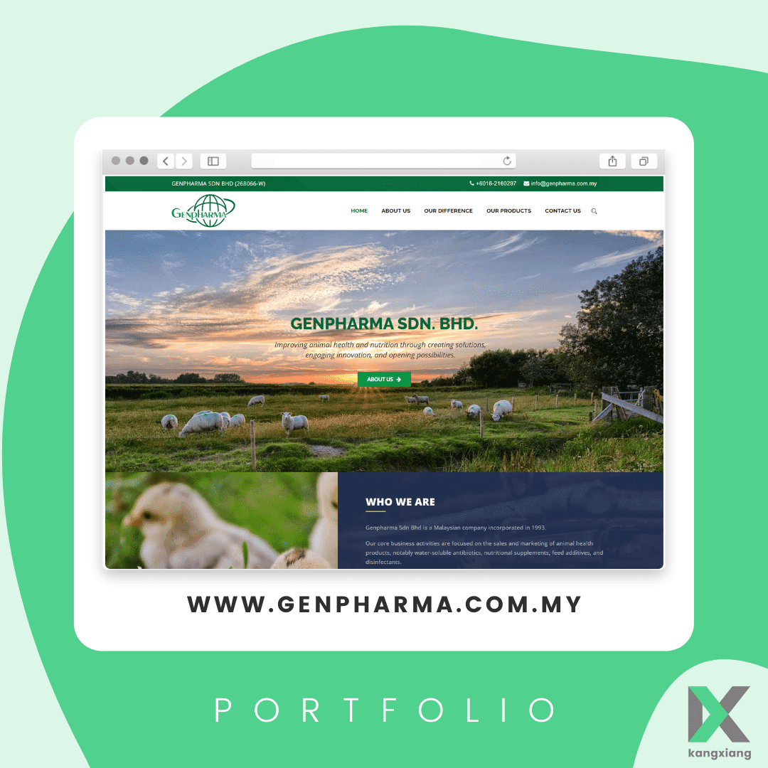 Genpharma business website
