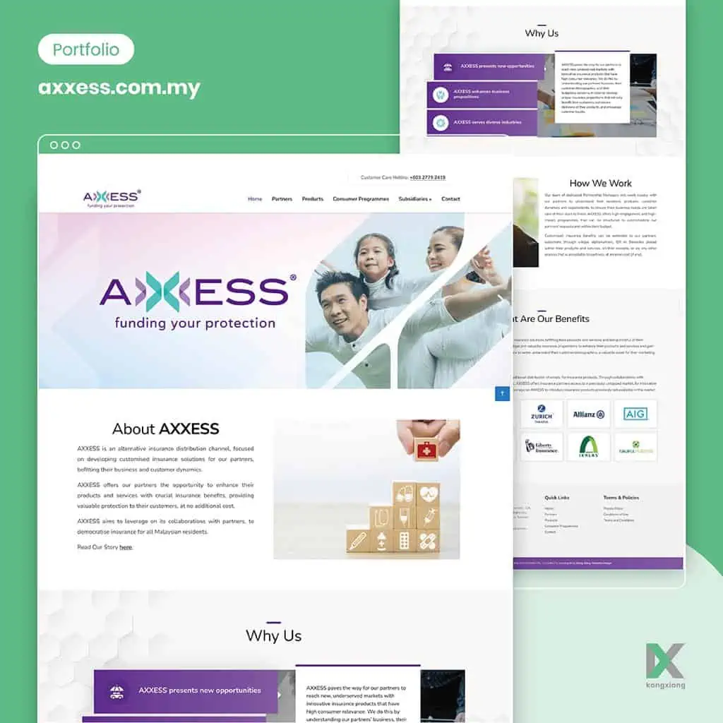 axxess website design malaysia