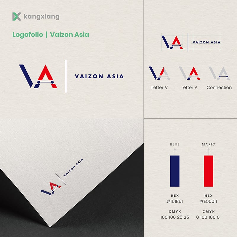 vaizon asia logo design malaysia