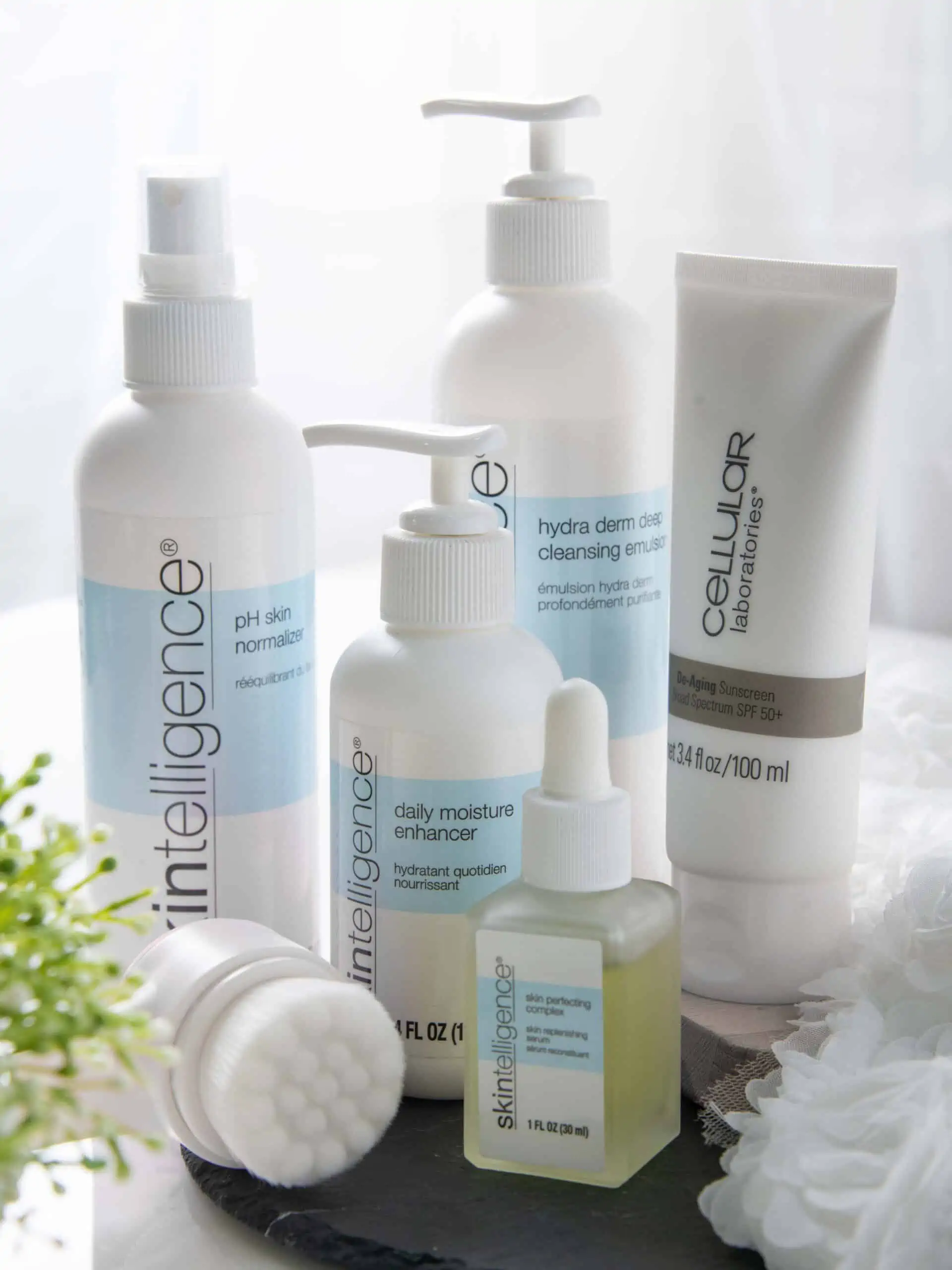 skin care product photography