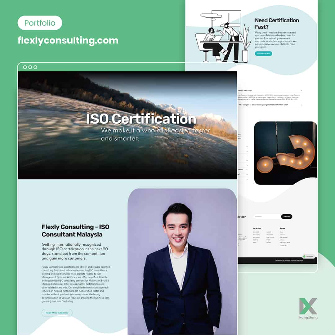 flexly website design portfolio