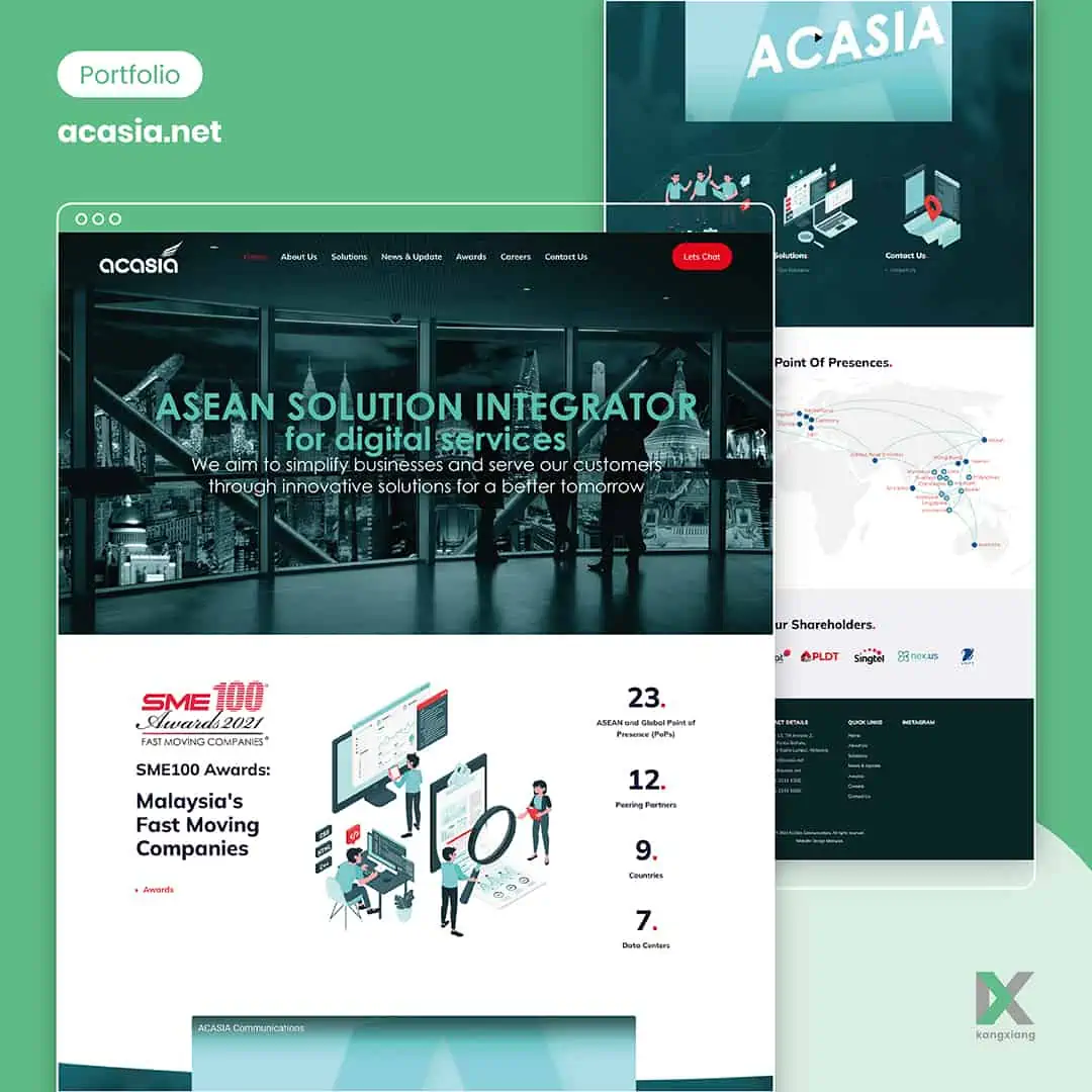ACASIA Communications Sdn Bhd Portfolio
