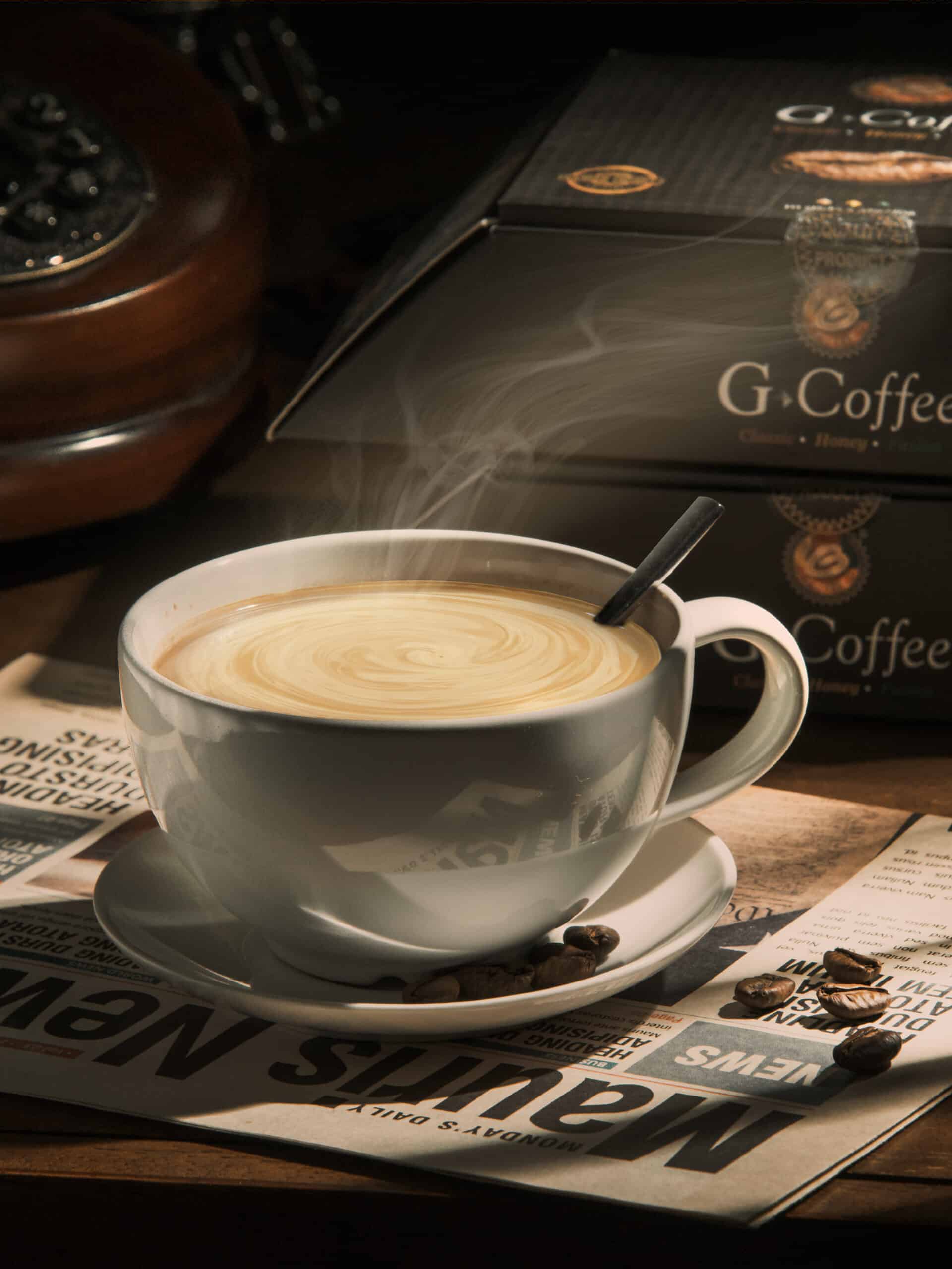 coffee brand photography