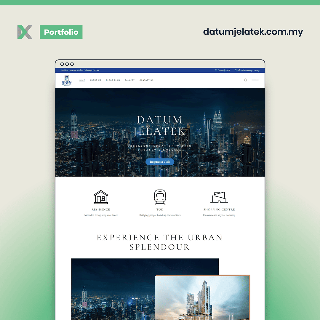 Datum Jelatek Website Design Malaysia
