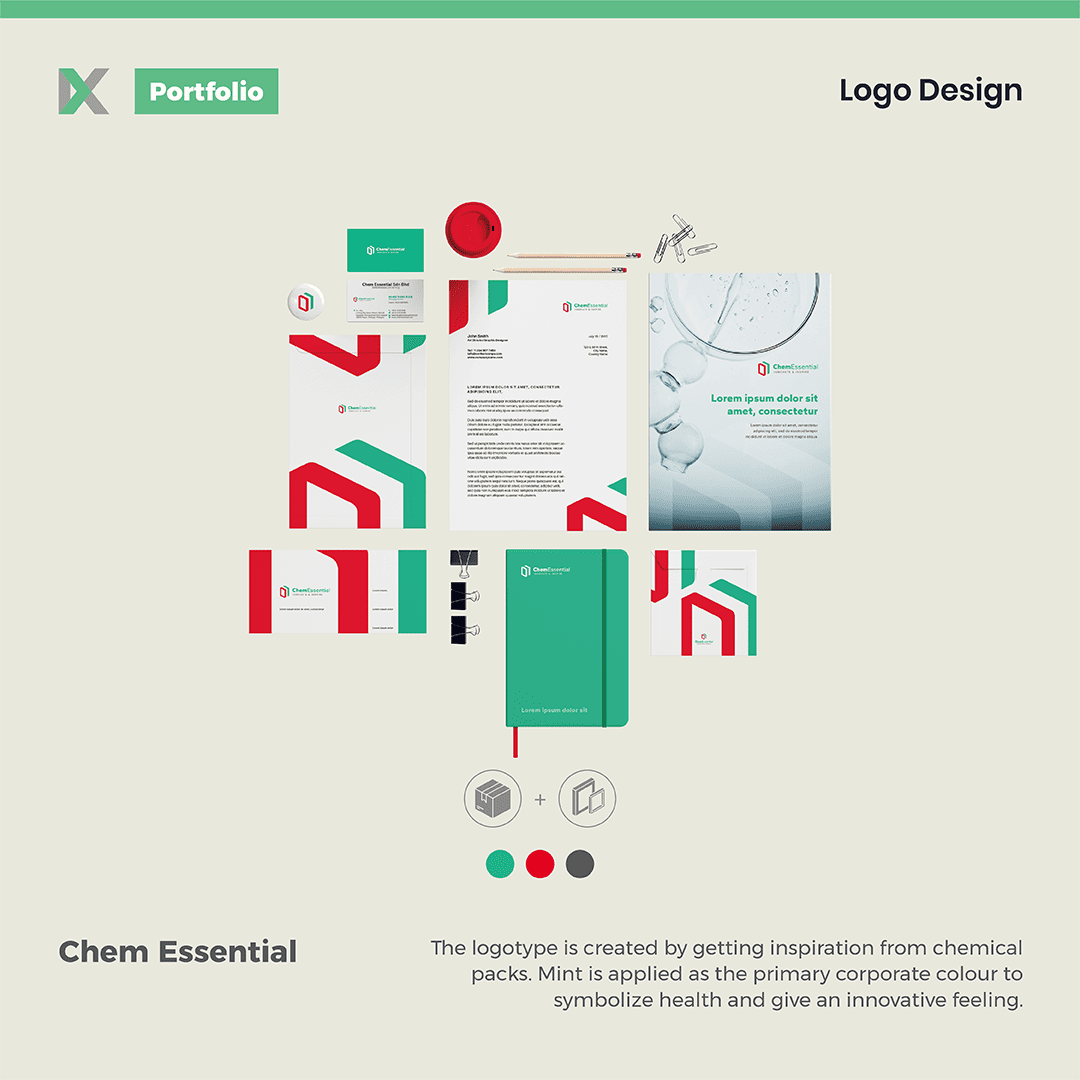 Chem Essential logofolio