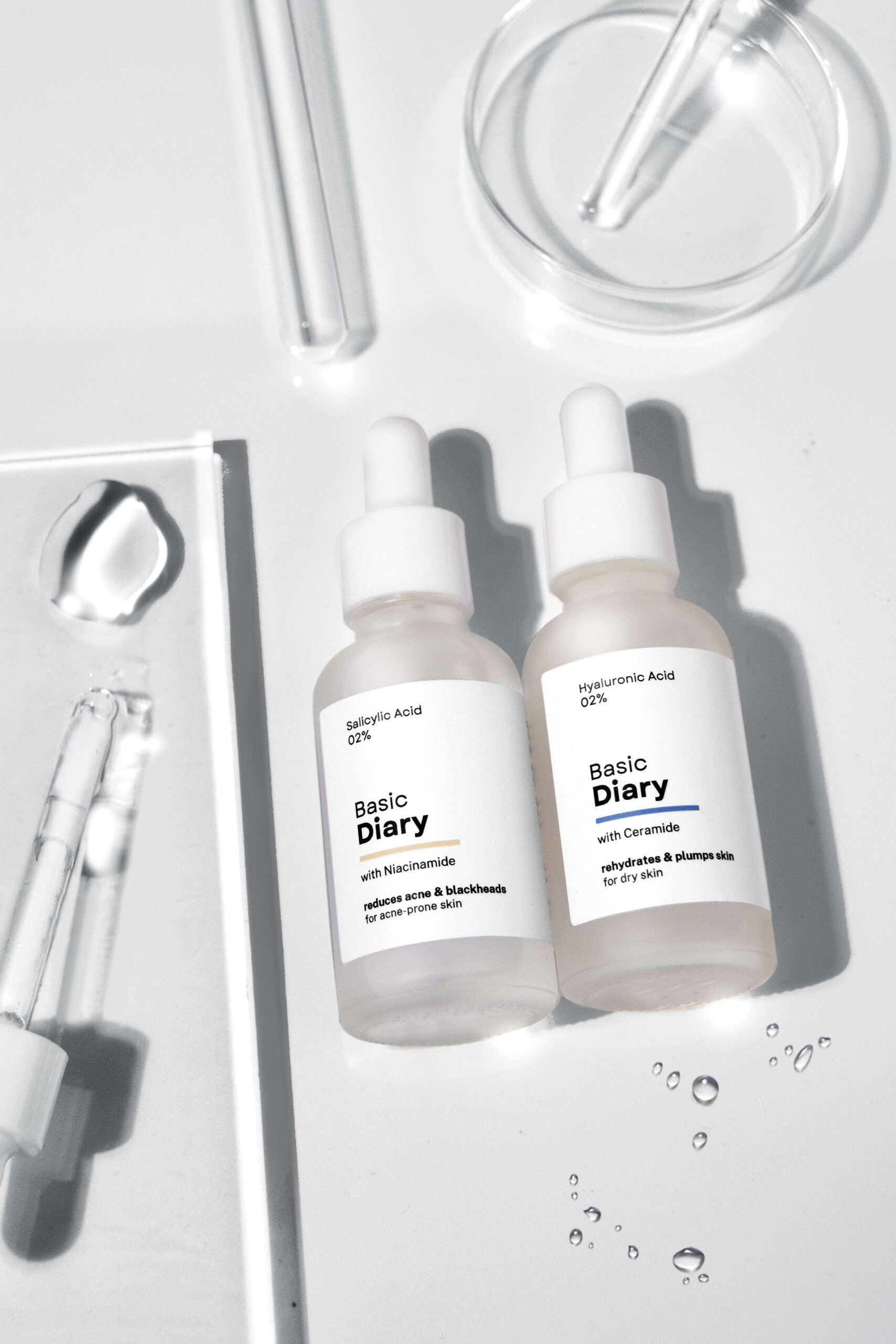 serum minimalist product photography