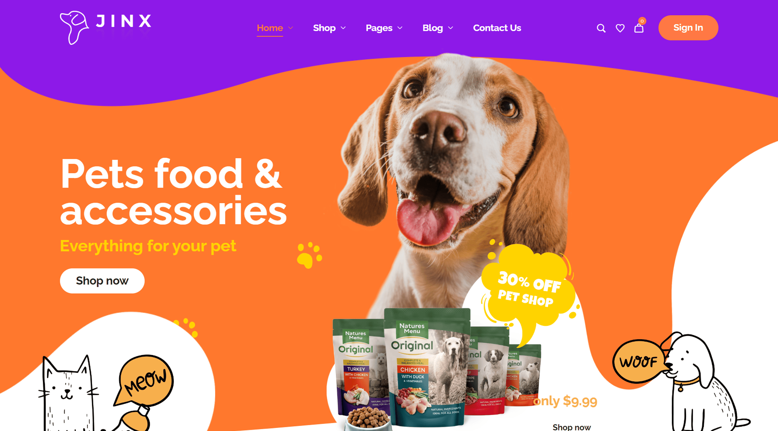 Pet Store Website Design Malaysia
