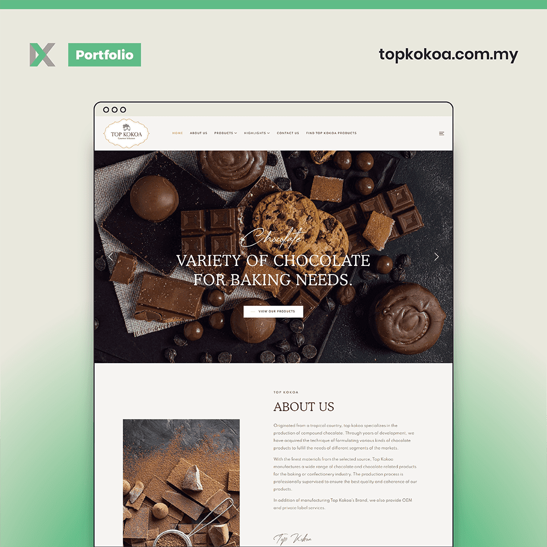 Top Kokoa Website Design Malaysia