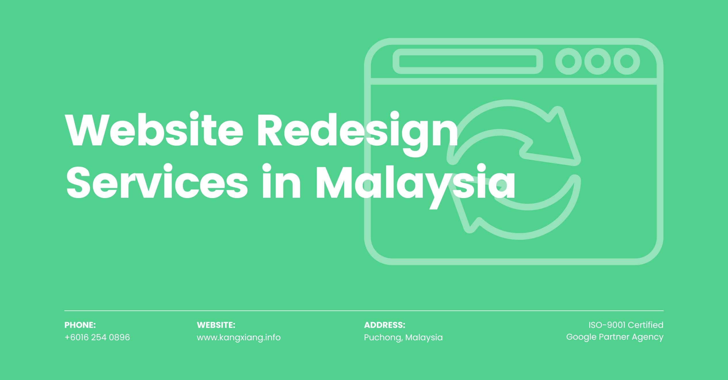 website redesign services malaysia