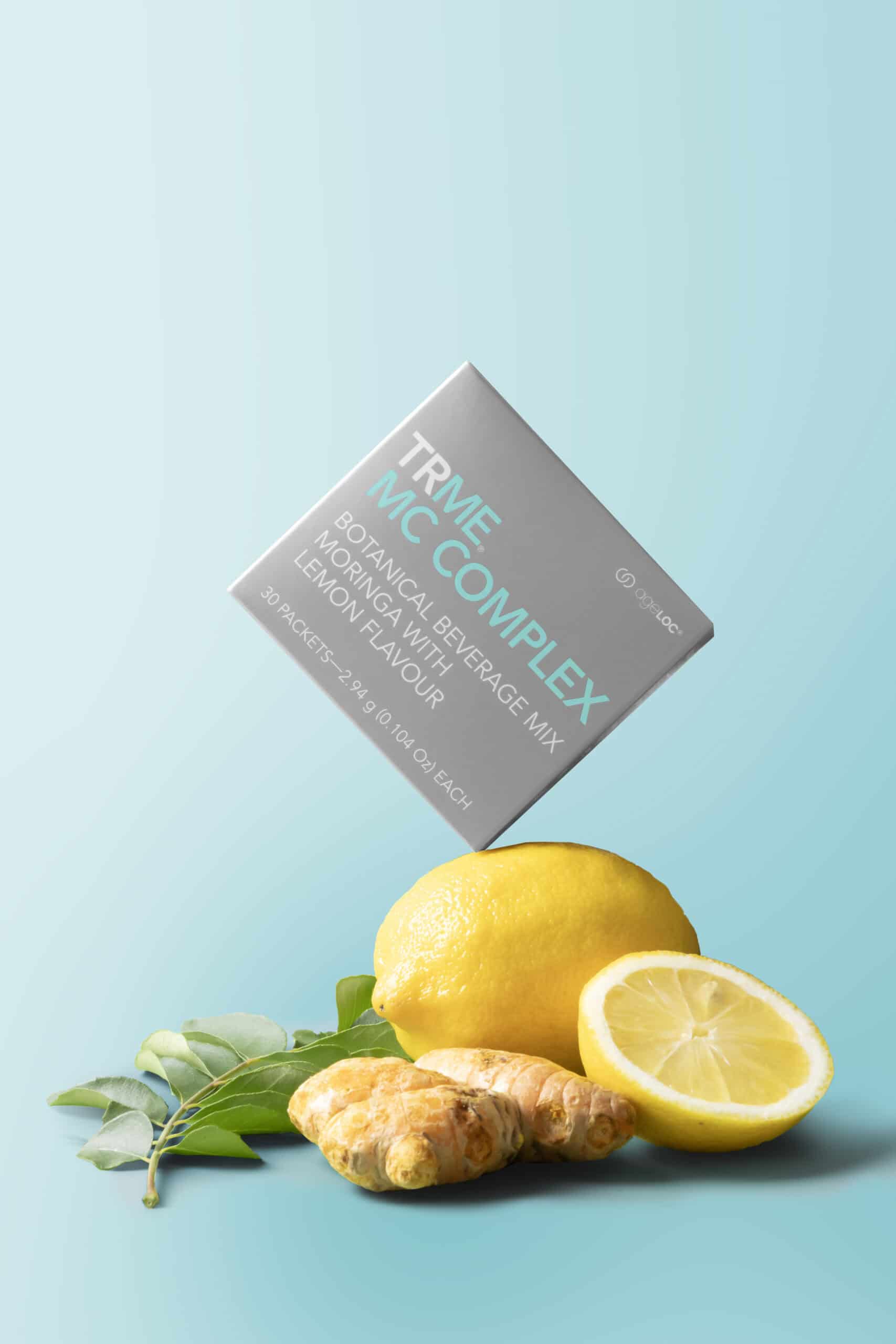 capsule product packshot lemon