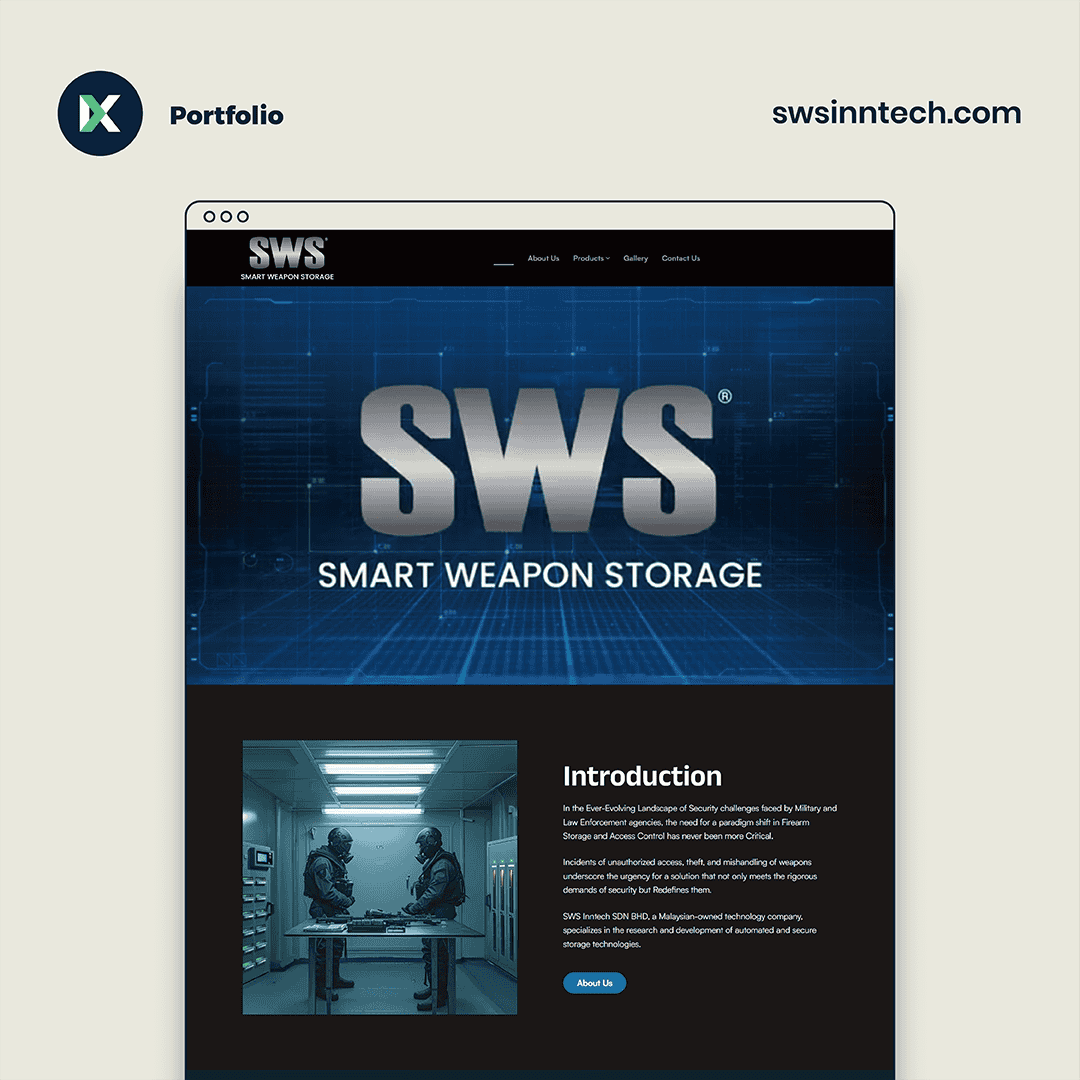 SWS Inntech Website Design Malaysia