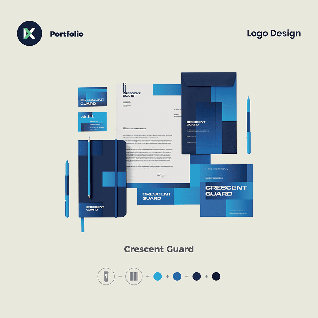 Crescent Guard Logofolio