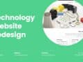 technology website design