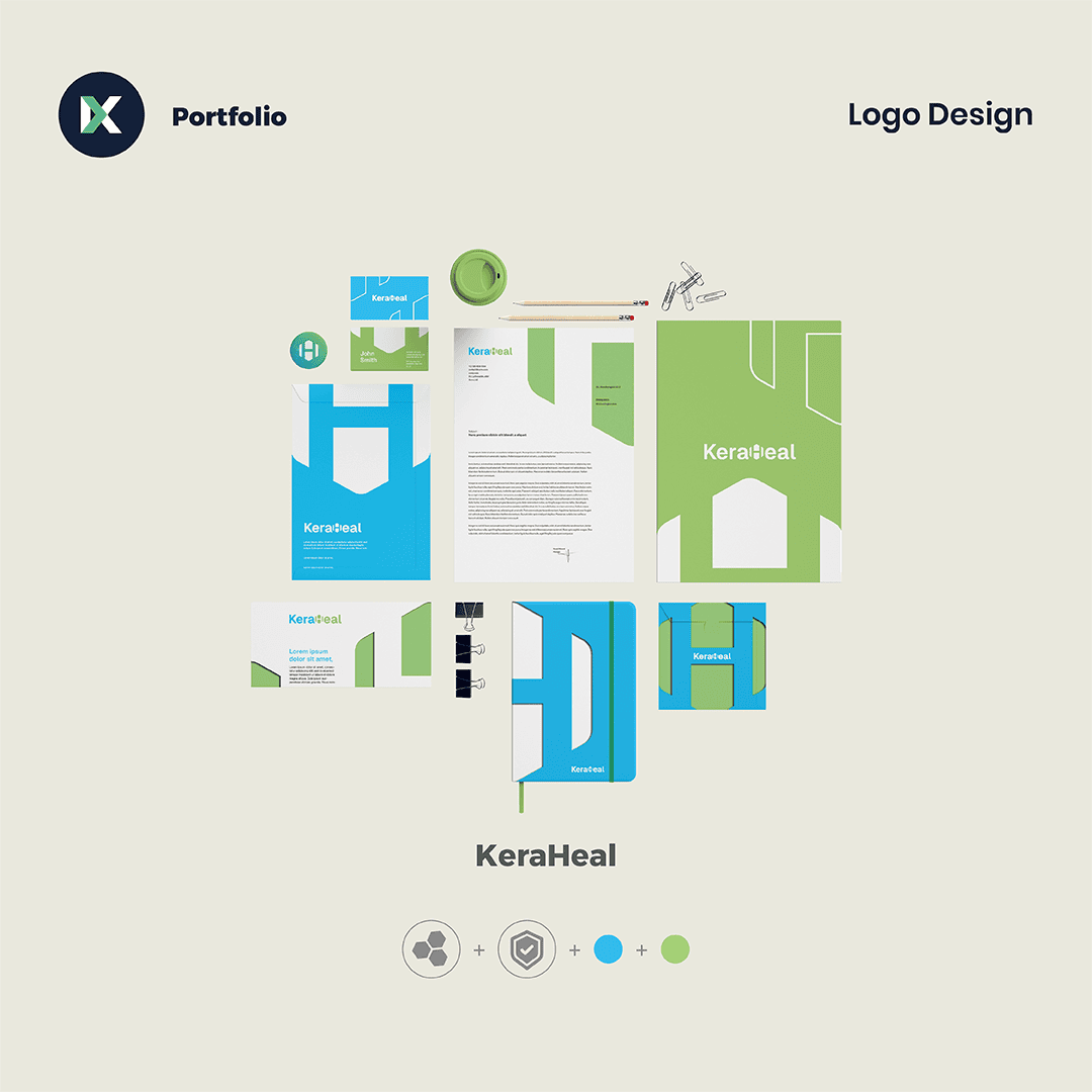 KeraHeal Logofolio