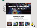 Galaxy LED Panel Website Design Malaysia