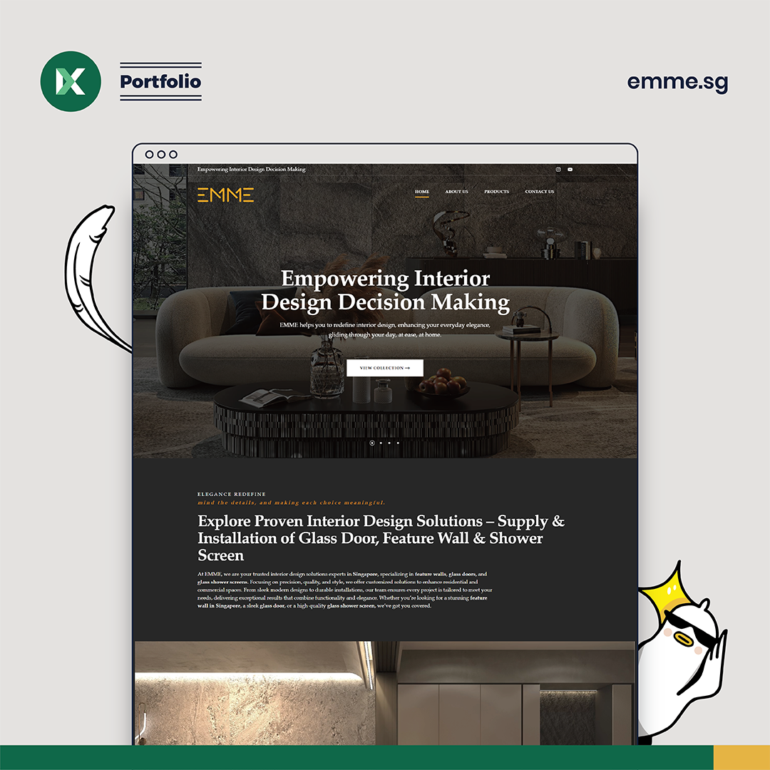 EMME Website Design Malaysia