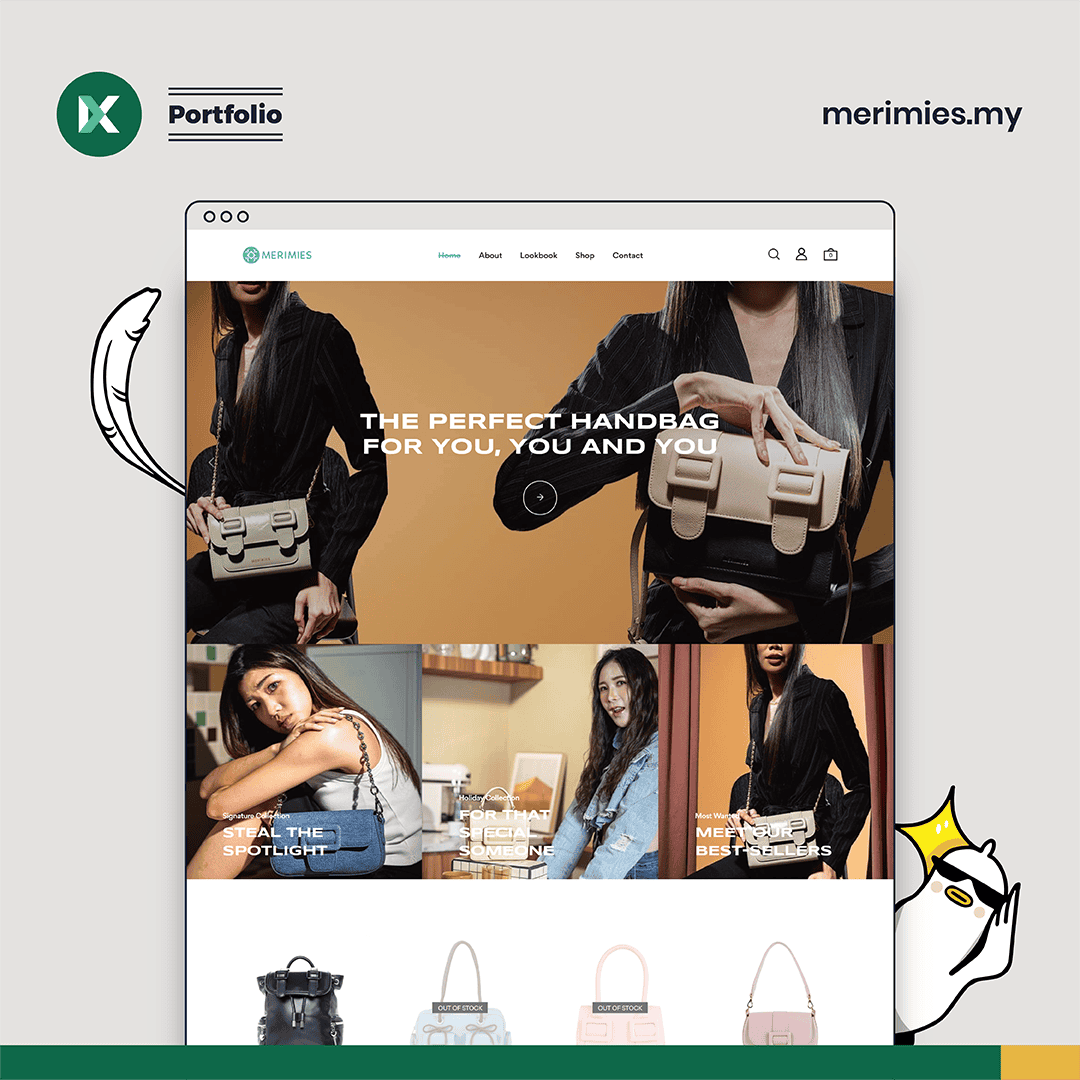 Merimies Website Design Malaysia