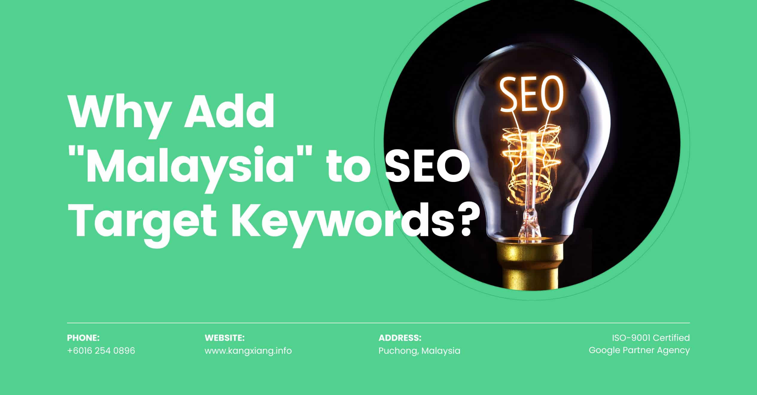 Why Add Malaysia to SEO Target Keywords