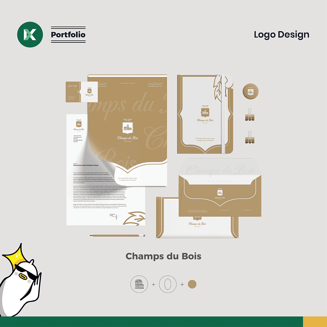 Champs du Bois Logofolio