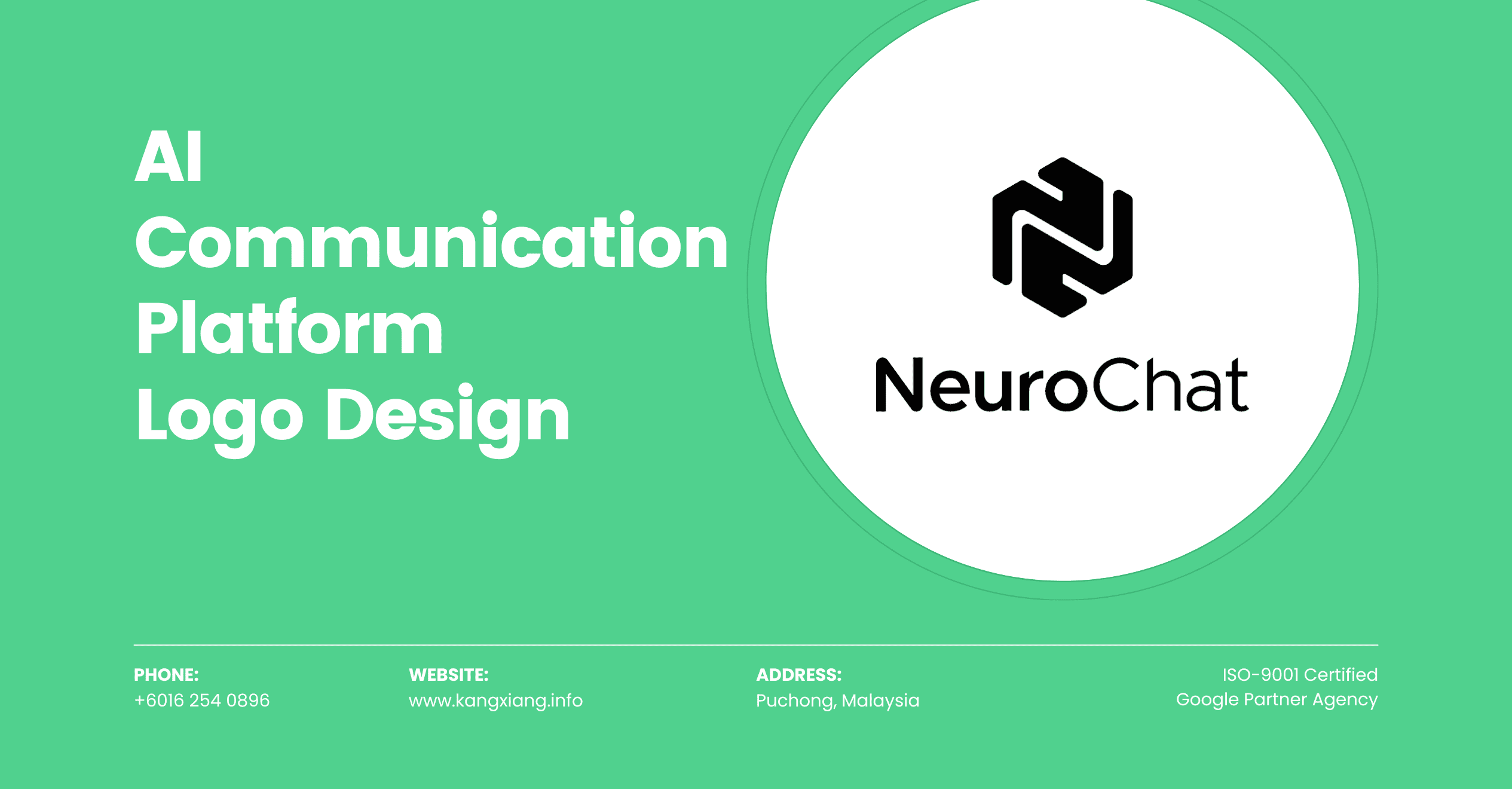 AI Communication Platform Logo Design Malaysia