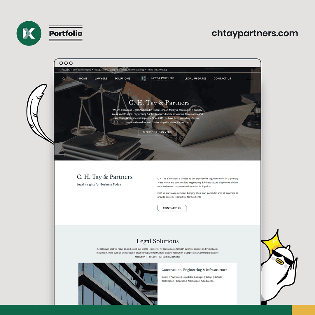 C. H. TAY & Partners Website Design Malaysia
