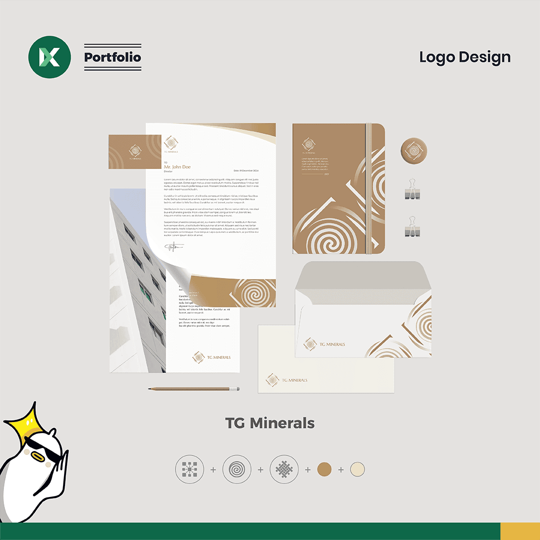 TG Minerals Logofolio