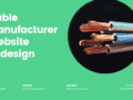 Cable Manufacturer Website Redesign Portfolio Malaysia