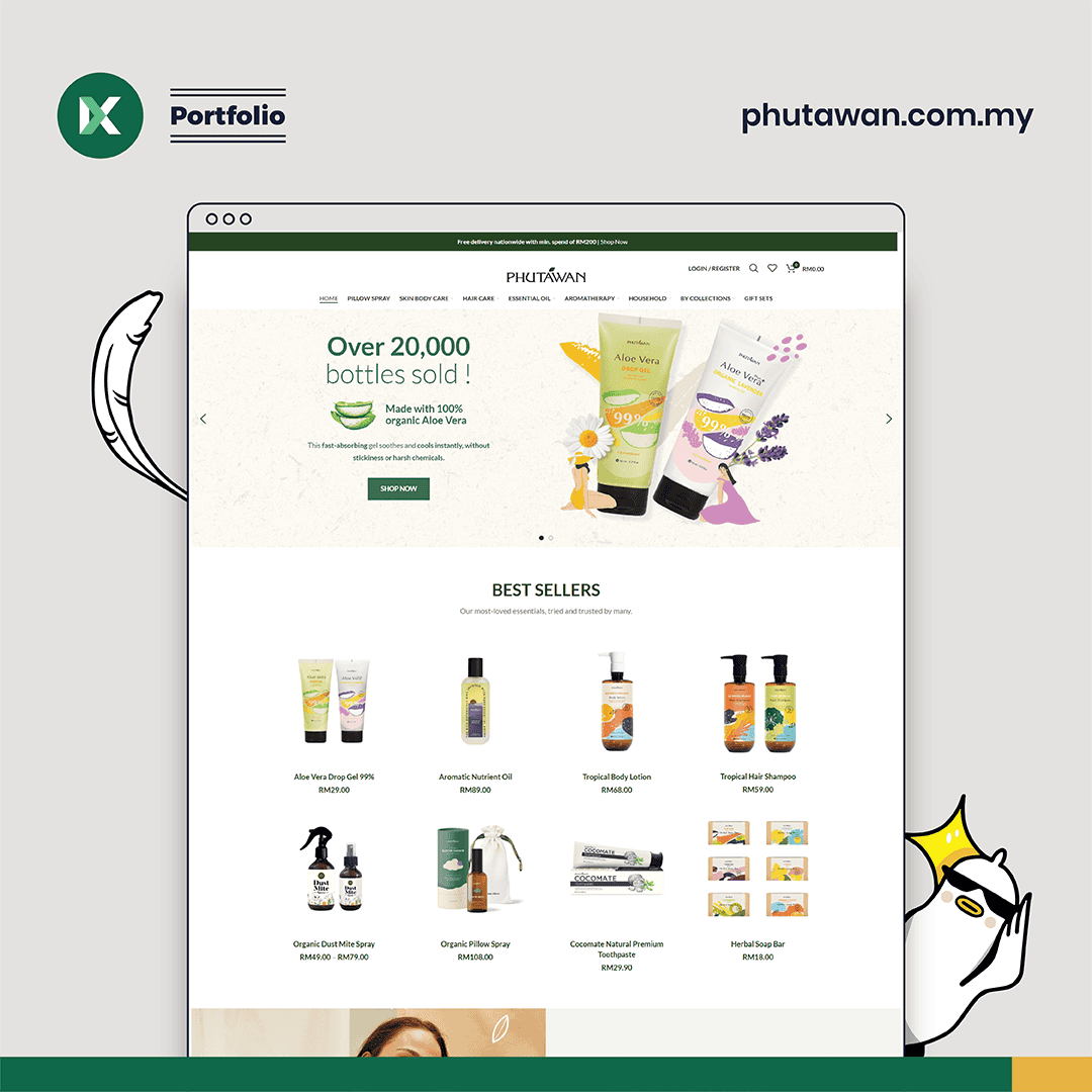 Phutawan Website Design Malaysia