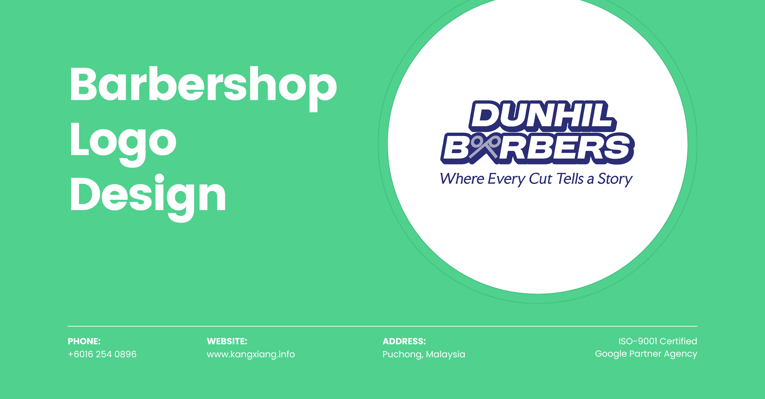 Barbershop Logo Design Malaysia