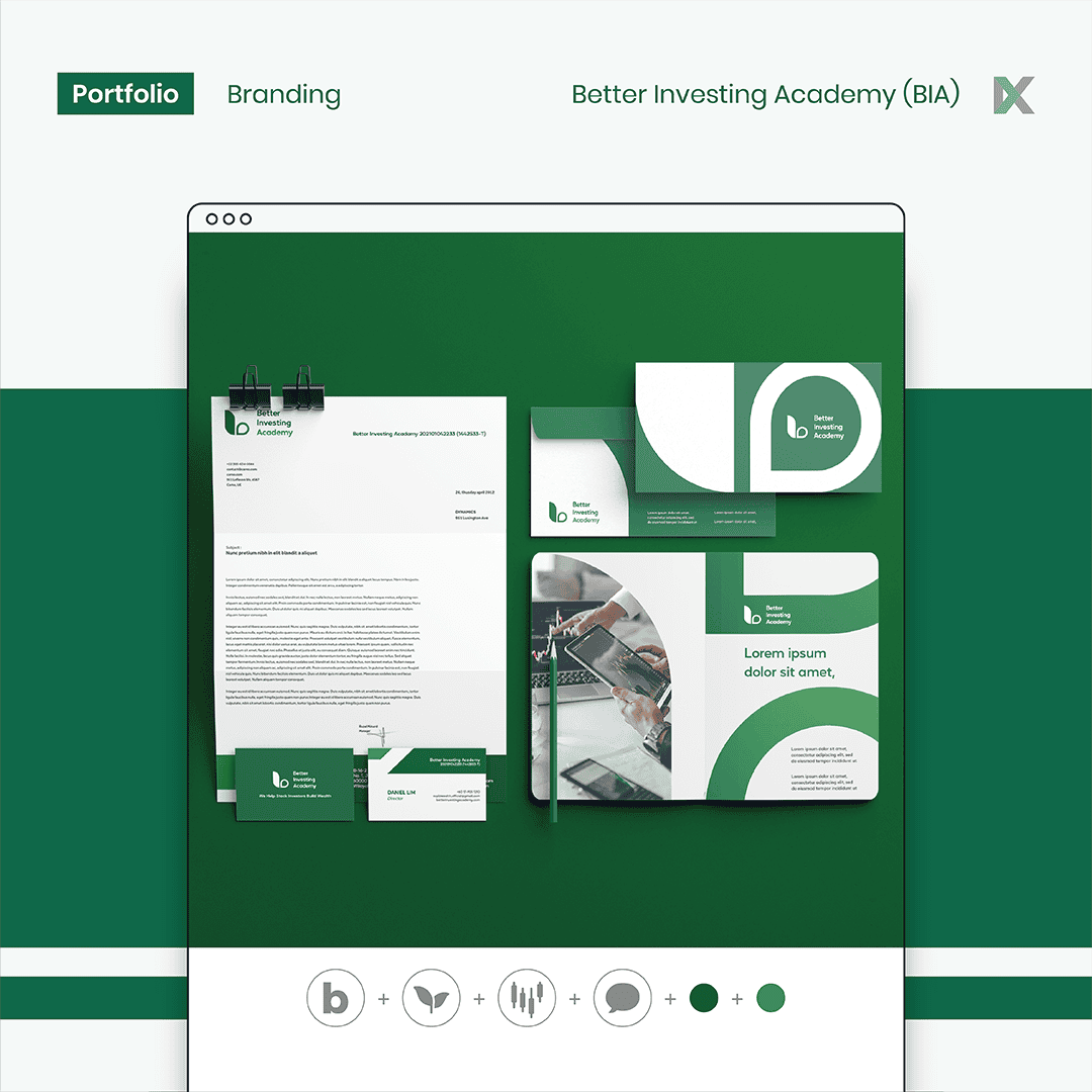 Better Investing Academy (BIA) Logofolio