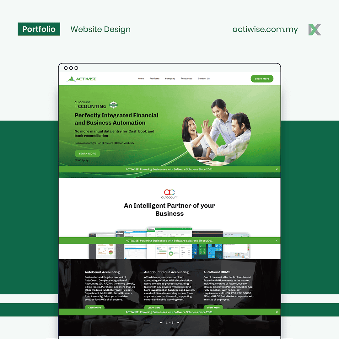 Actiwise Website Design Malaysia
