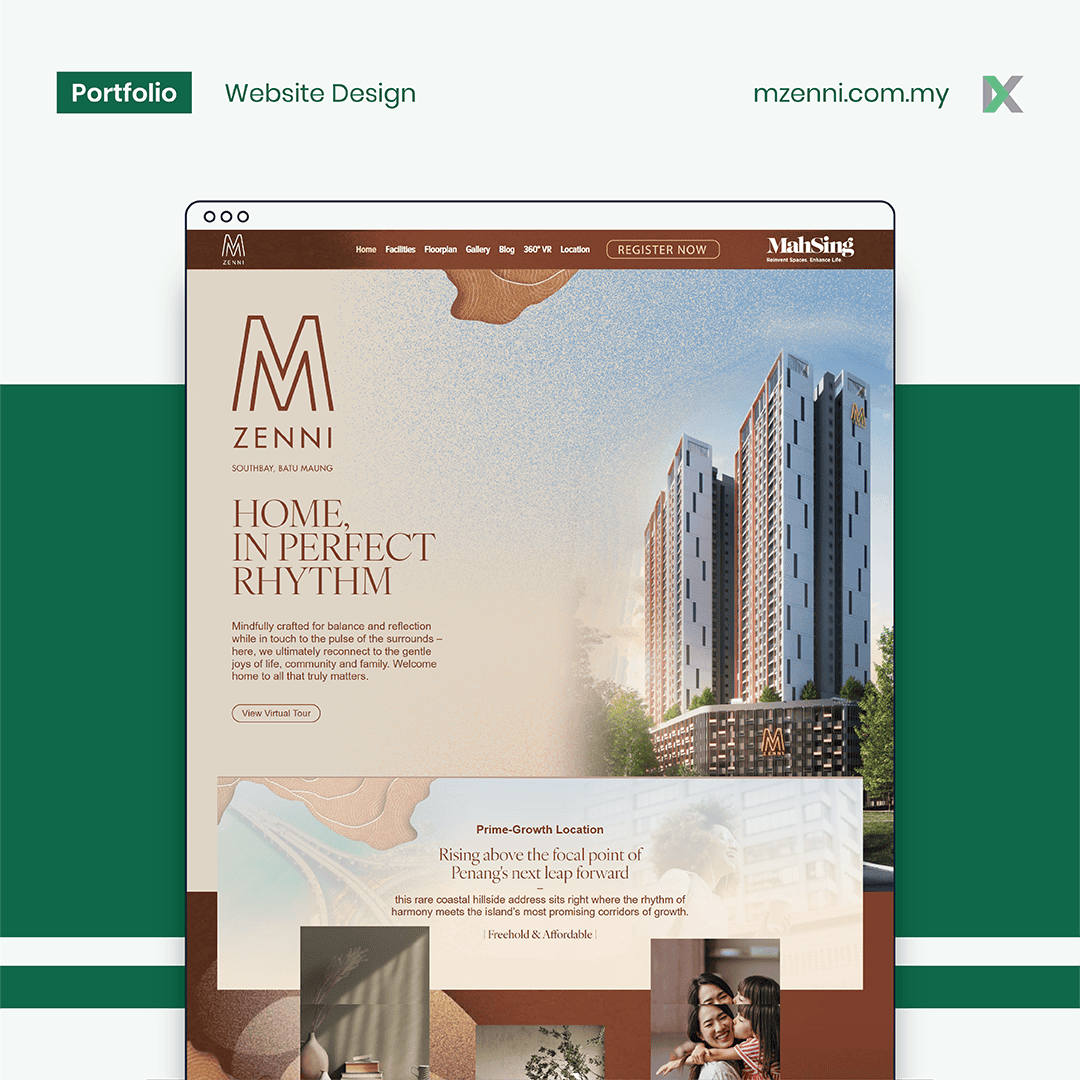 M Zenni Website Design Malaysia