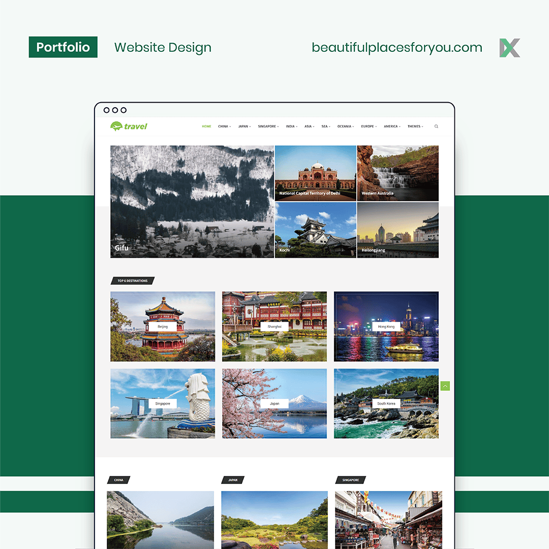 Beautiful Places 4 You Website Design Malaysia