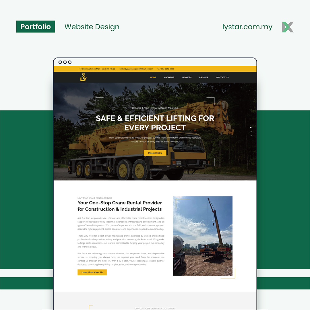 L & Y Star Website Design Malaysia