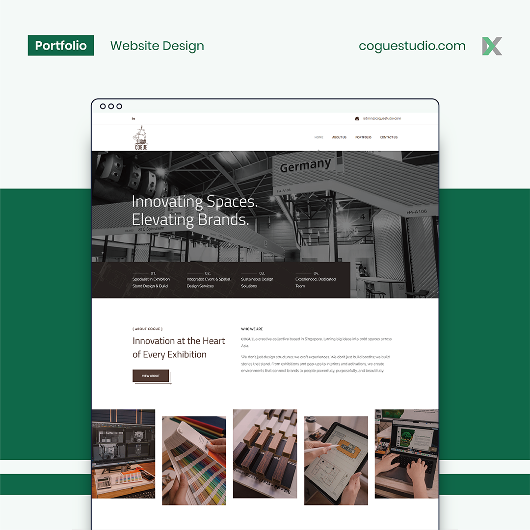 COGUE Website Design Malaysia